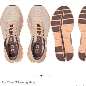 BRAND NEW ON CLOUD x TRAINING SHOE